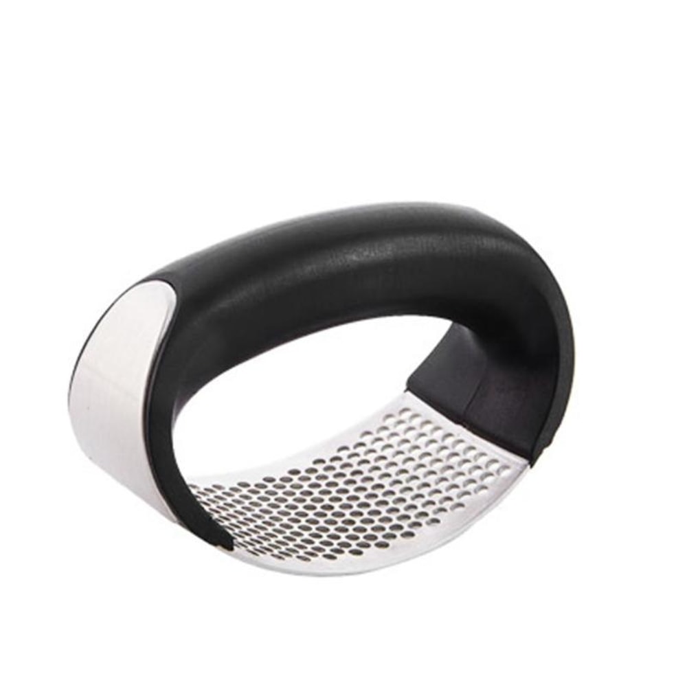 Stainless Steel Garlic Press Manual Garlic Mincer and Chopper Tool for Effortless Crushing