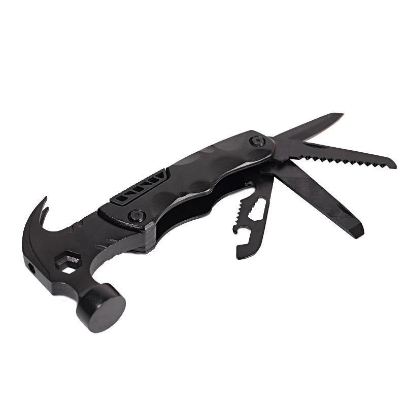 4 In 1 Foldable Survival Hammer Car Emergency Tool With Glass Breaker Outdoor Multi Tool 3