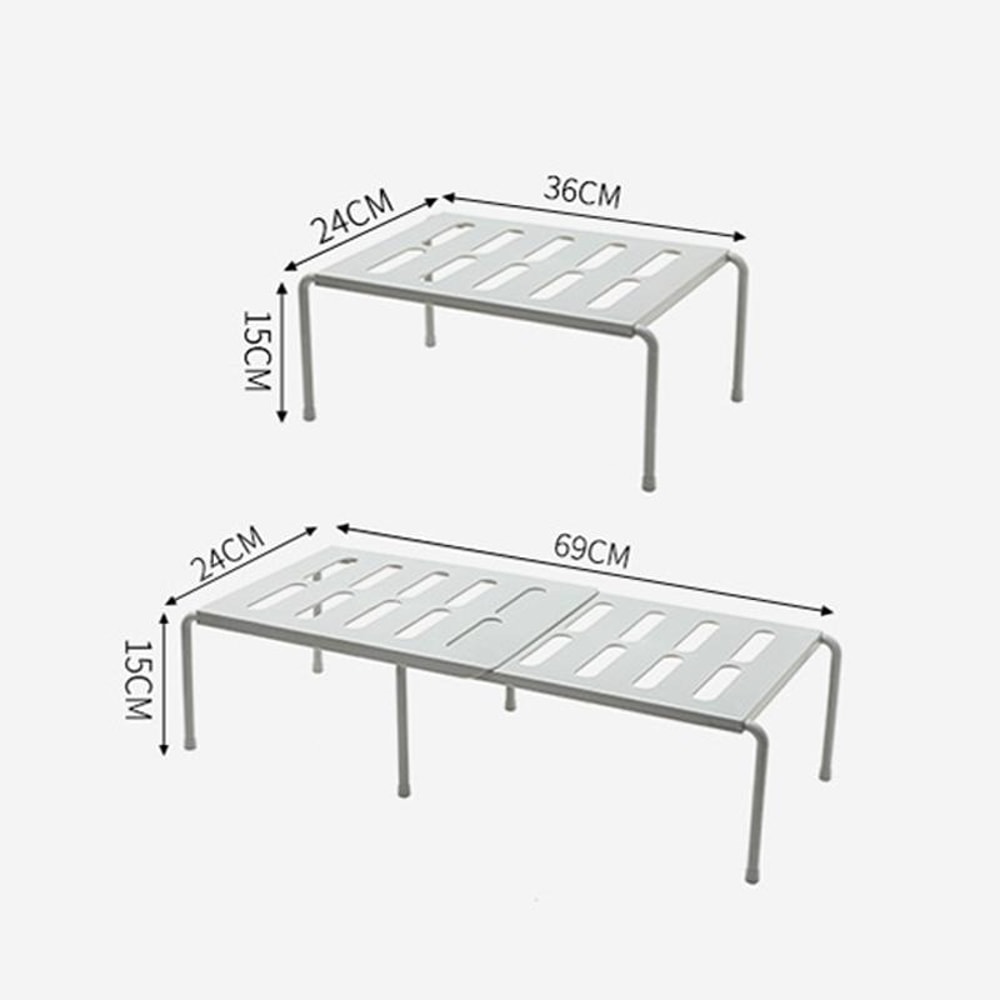 Retractable Multifunctional Kitchen Shelf Space Saving Storage Rack Organizer For Kitchen Counter C 3