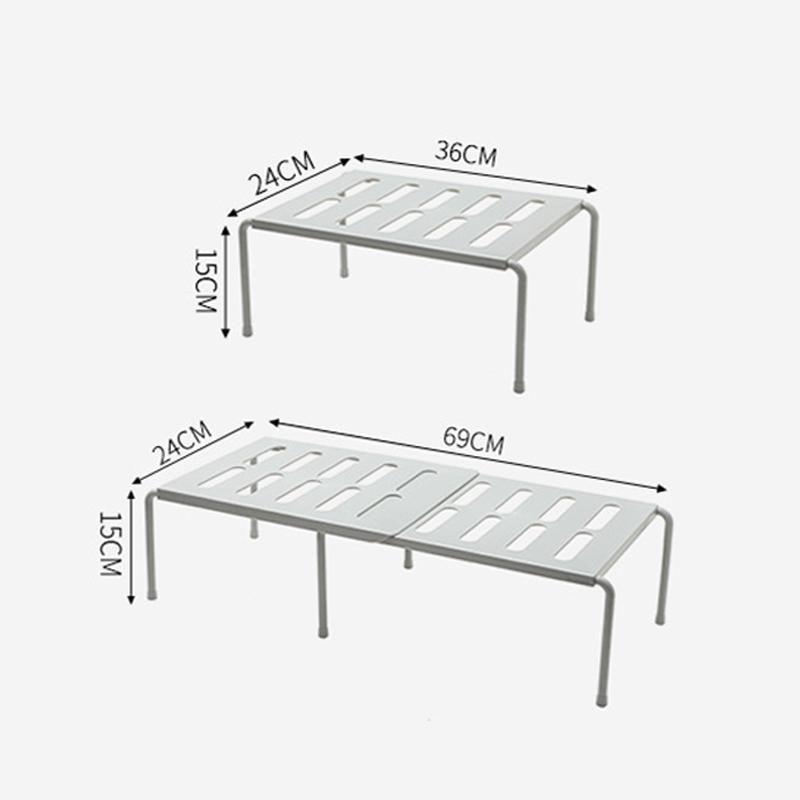 Retractable Multifunctional Kitchen Shelf Space Saving Storage Rack Organizer For Kitchen Counter C 3