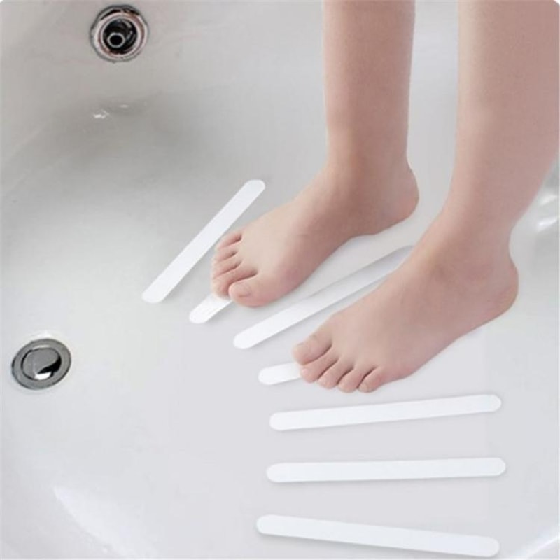 Transparent Non-Slip Tape for Stairs and Bathroom Safety Strips Waterproof Anti Slip Stickers for Shower Bathtub