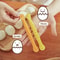Lace Egg Cutter Set, DIY Egg Mold & Egg Decoration Tool for Cute Smiley Face Eggs and Salad Garnish