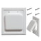 Dual Door Magnetic Dryer Vent Cover Outdoor No Pest Exhaust Vent Protector