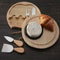 Elegant Oak Cheese Knife Set With Storage Box Stainless Steel Cheese Tools 4