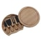 Elegant Oak Cheese Knife Set With Storage Box Stainless Steel Cheese Tools 8