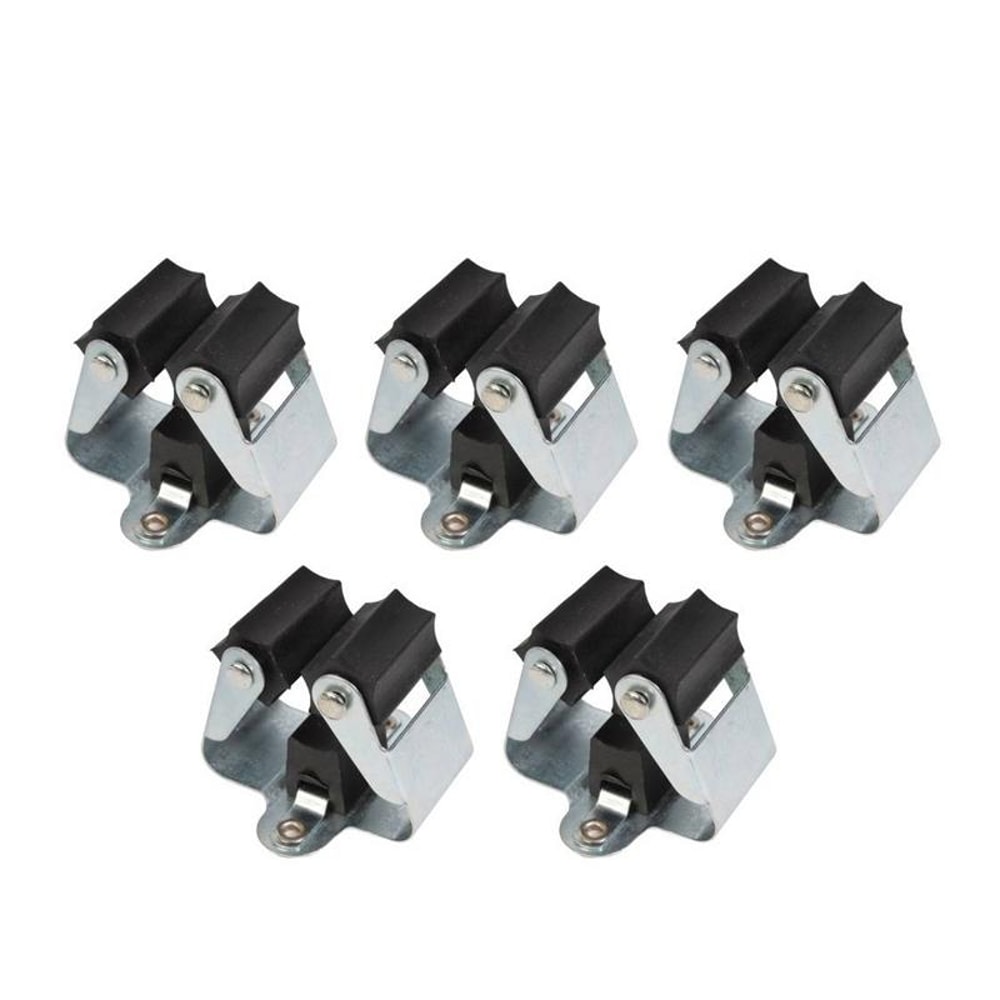 Wall Mounted Perforated Kitchen Tool Holder Rack Broom Mop Organizer HILDA Storage Rack