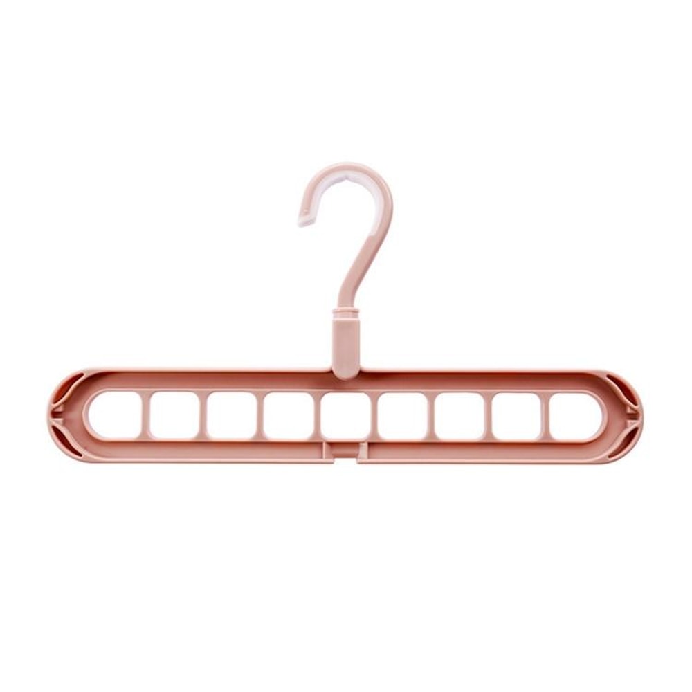 Magic 9-Hole Space Saving Hanger Organizer for Closet Storage