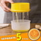 Large Capacity Egg Separator with Storage Box and Shell Cracker Kitchen Tool for Baking and Meal Prep
