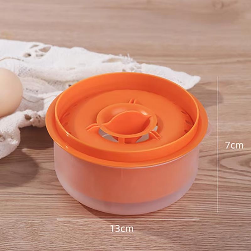 Large Capacity Egg Separator with Storage Box and Shell Cracker Kitchen Tool for Baking and Meal Prep