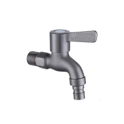 stainless steel wall mounted bib tap for washing machine & toilet durable leakproof faucet