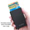 RFID Blocking Metal Wallet Slim PopUp Card Holder For Secure Everyday Carry 4