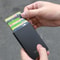RFID Blocking Metal Wallet Slim PopUp Card Holder For Secure Everyday Carry 0