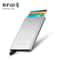 RFID Blocking Metal Wallet Slim Pop-Up Card Holder for Secure Everyday Carry