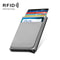 RFID Blocking Metal Wallet Slim PopUp Card Holder For Secure Everyday Carry 8