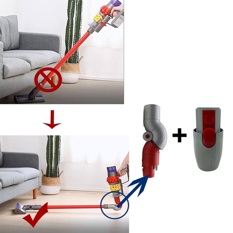 Dyson Vacuum Adapter Steering Tool V7 V8 V10 V11 Flexible Cleaning Connector