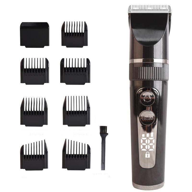 Smart LCD Baby Family Hair Clipper Set With AntiPinch Safety And Waterproof Design 6
