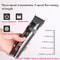 Smart LCD Baby Family Hair Clipper Set With AntiPinch Safety And Waterproof Design 2