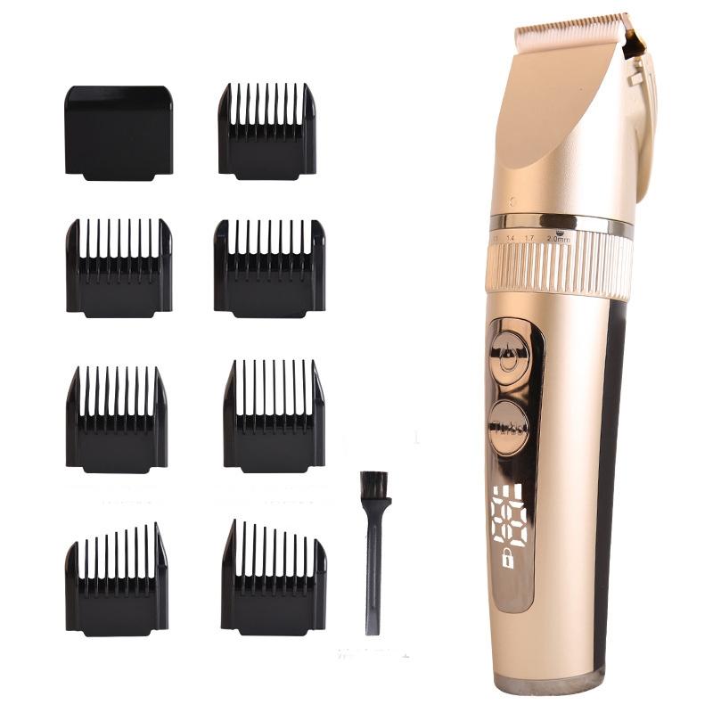 Smart LCD Baby Family Hair Clipper Set With AntiPinch Safety And Waterproof Design 8