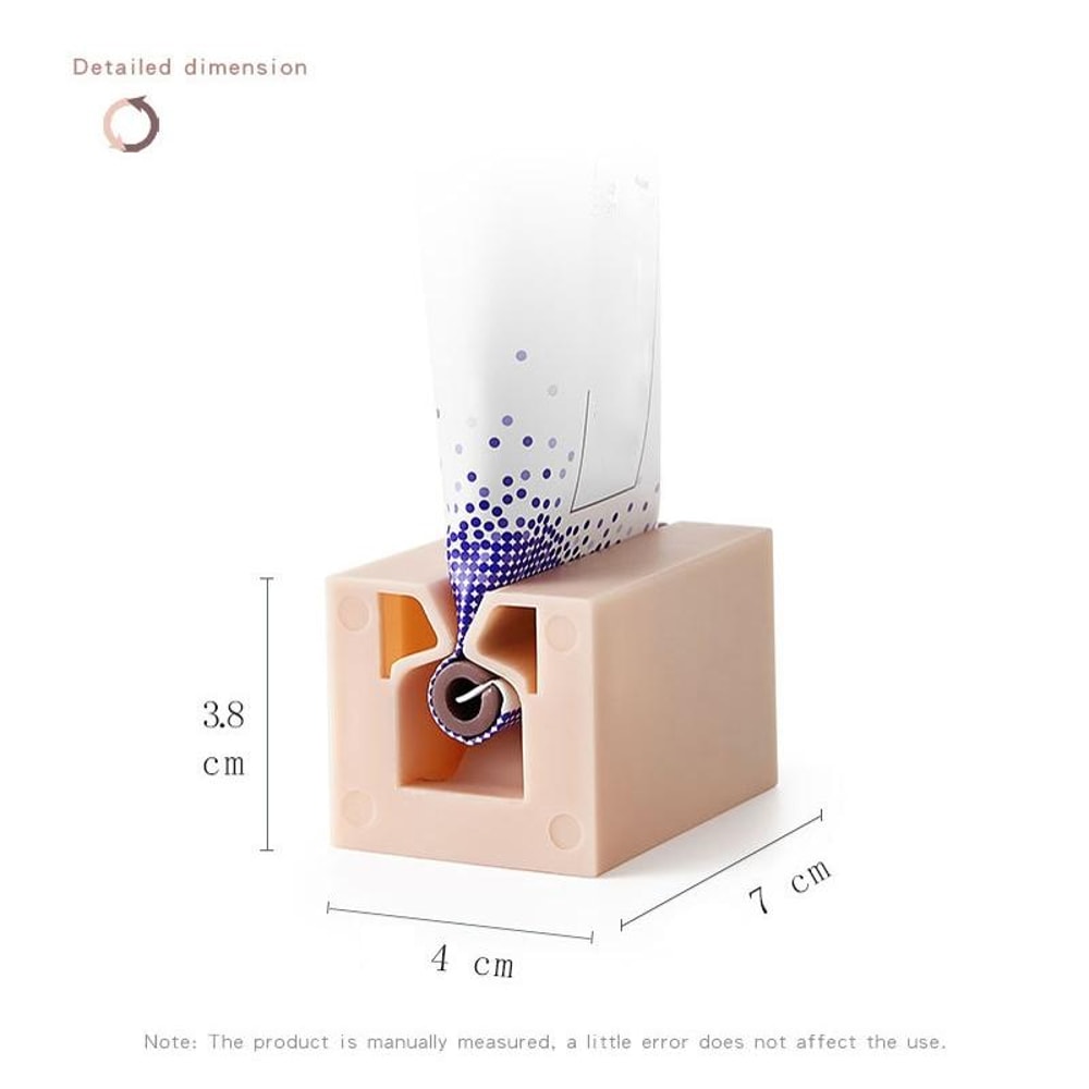 5pcs Toothpaste Tube Squeezer Set Reusable Bathroom Saver Tool 3