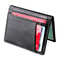 Slim Leather Card Holder Wallet RFID Certificate Organizer