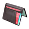 Slim Leather Card Holder Wallet RFID Certificate Organizer
