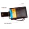 Premium RFID Blocking Leather ID Badge Holder With Lanyard Slim Card Wallet 4