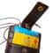 Premium RFID Blocking Leather ID Badge Holder With Lanyard Slim Card Wallet 5
