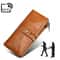 Genuine Leather RFID Long Wallet For Women Anti Theft Clutch Card Holder Organizer 5
