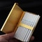 UltraThin Metal Cigarette Case Slim Aluminum Holder For Women Stylish Pocket Case 1