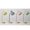 Modern Wood Metal Table Lamp With 3Color LED Dimming E27 Bedside Lamp For Reading Home Decor 4