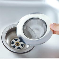 stainless steel hair catcher drain filter shower and sink strainer stopper