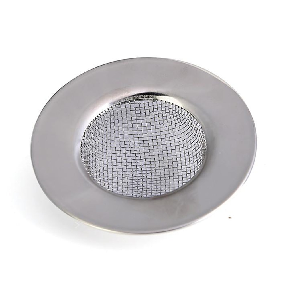 Stainless Steel Hair Catcher Drain Filter Shower And Sink Strainer Stopper 1
