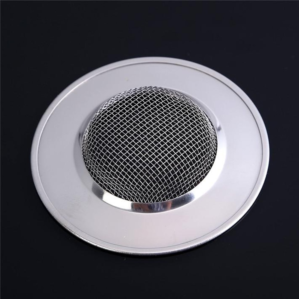 Stainless Steel Hair Catcher Drain Filter Shower And Sink Strainer Stopper 2