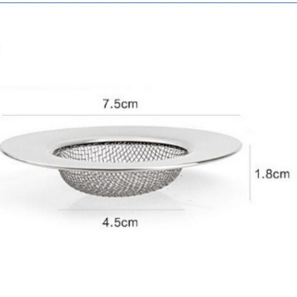 Stainless Steel Hair Catcher Drain Filter Shower And Sink Strainer Stopper 4