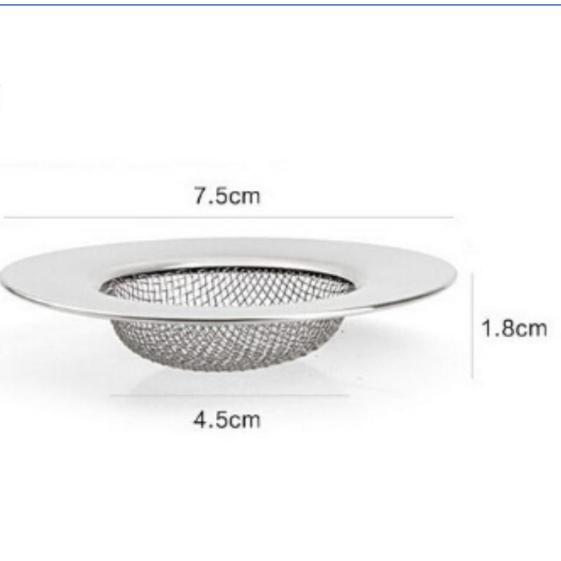 Stainless Steel Hair Catcher Drain Filter Shower And Sink Strainer Stopper 4