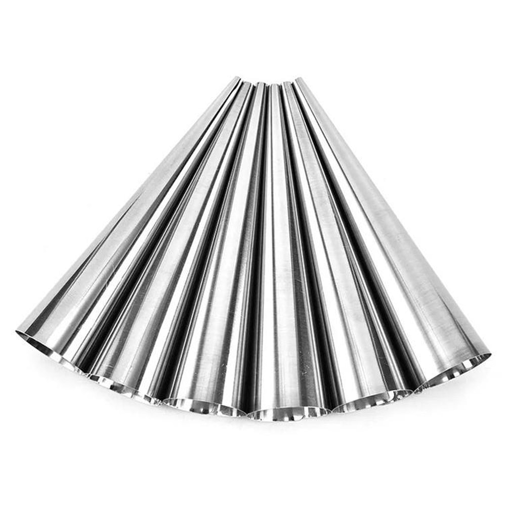 Stainless Steel Cream Horn Molds Set Nonstick Croissant Cone Pastry Tubes For Baking Desserts 1