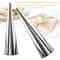 Stainless Steel Cream Horn Molds Set Nonstick Croissant Cone Pastry Tubes For Baking Desserts 3