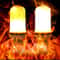 E27 LED Flame Effect Bulb 6W 3 Modes Flickering Fire Light For Cozy Home Decor 11