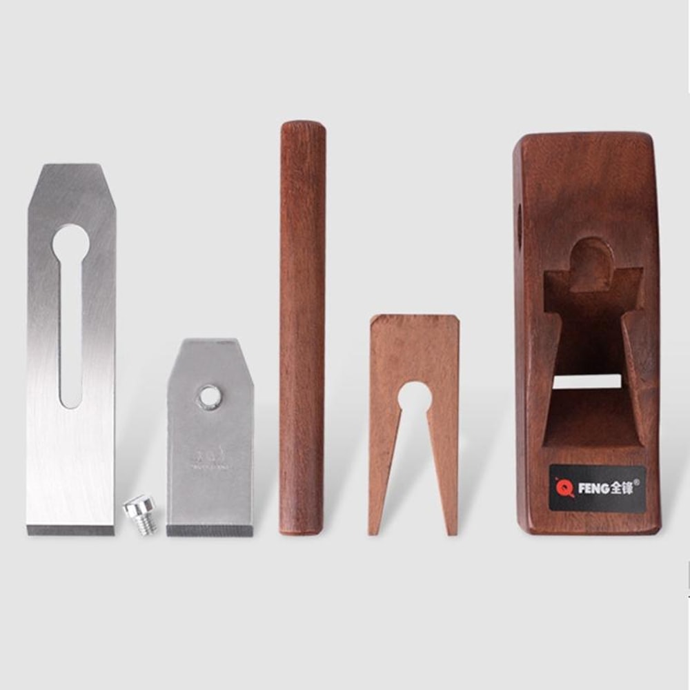 Indonesia Red Wood Manual Planer With Steel Blade Precision Woodworking Hand Plane Tool 3