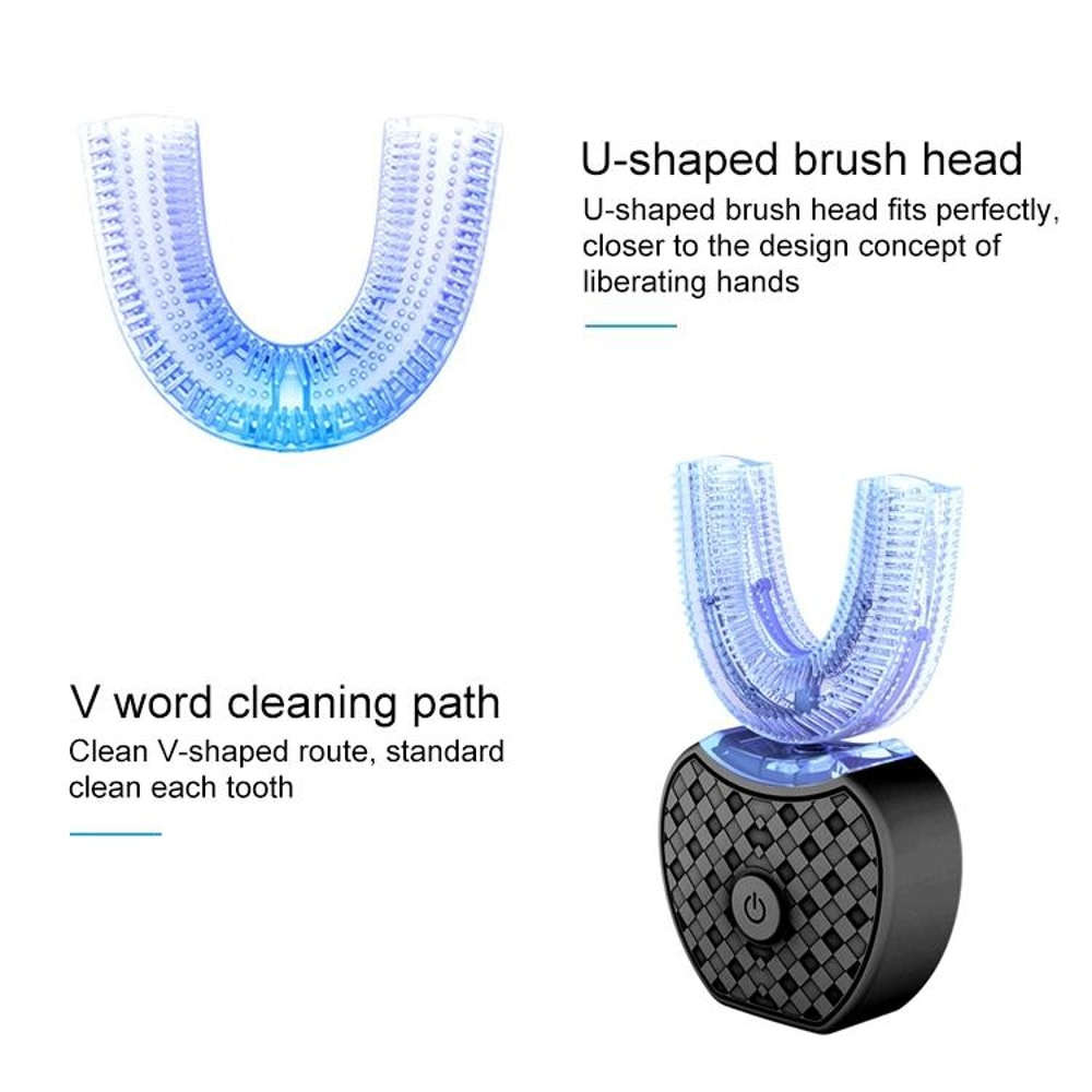 360 Automatic Silicone Electric Toothbrush With 3 Modes For Deep Clean Gum Care 10