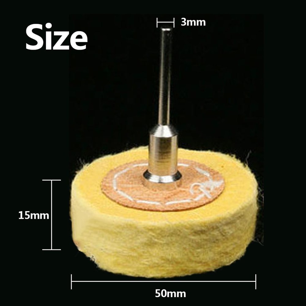TStyle Polishing Buffing Wheel Set For Rotary Tools Dremel Compatible Cloth Grinding Brush Kit 2