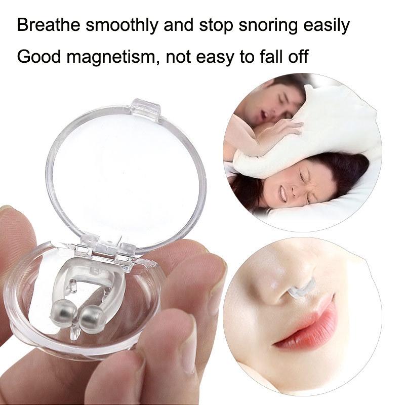 Magnetic Silicone Nose Clip Anti Snoring Device For Better Sleep And Easy Breathing 5