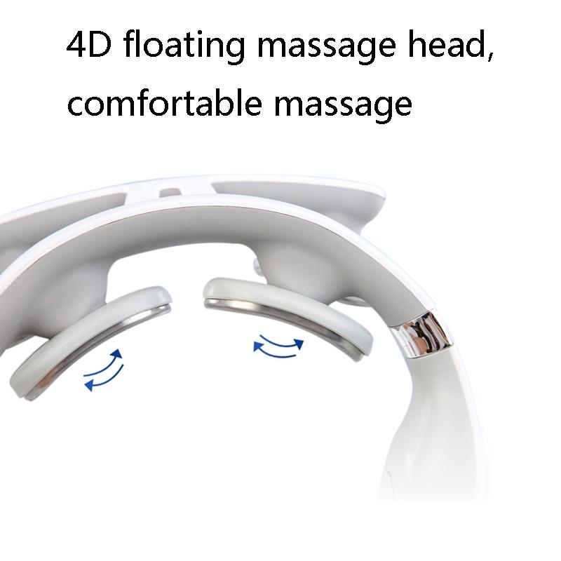 Smart Pulse neck massager with EMS Relief & Rechargeable Heating Therapy
