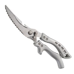 heavy duty kitchen shears stainless steel chicken bone scissors with safety lock