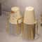 Dual Acrylic Cup Dispenser Hygienic Countertop Cup Holder Organizer 0