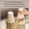 Dual Acrylic Cup Dispenser Hygienic Countertop Cup Holder Organizer 1