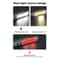 Magnetic Work Light USB Rechargeable Flashlight With Clip And Multi Mode LED For Repairs 3