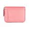 RFID Blocking Leather Zipper Wallet Organizer Compact Card Holder With Coin Storage 1