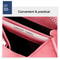 RFID Blocking Leather Zipper Wallet Organizer Compact Card Holder With Coin Storage 6