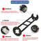 2pcs Multi Function Faucet Installation Wrench Set for Sink and Plumbing Repair